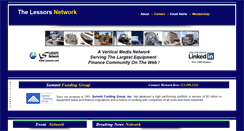 Desktop Screenshot of lessors.com
